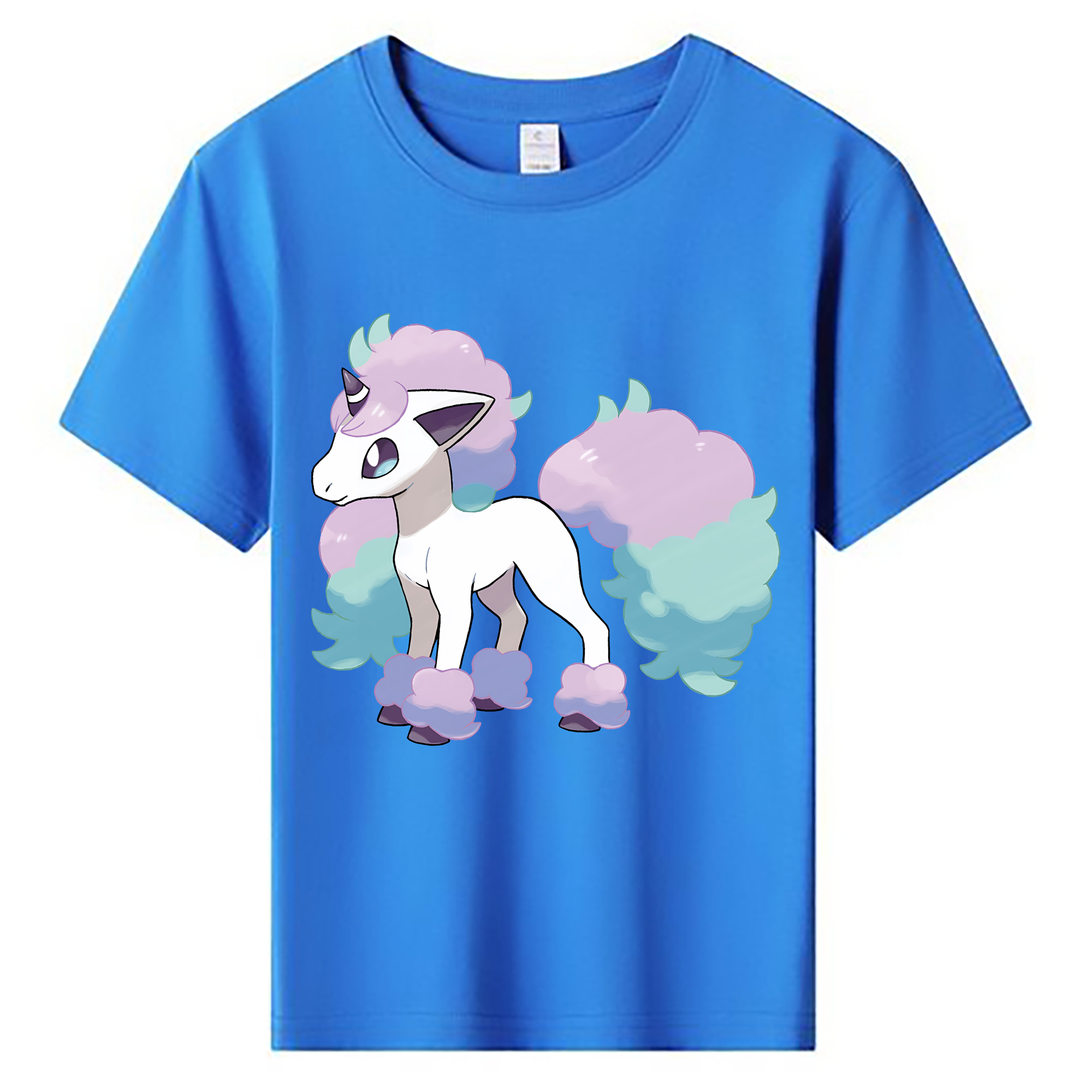 （画像用） ポケットモンスター Pokémon 綿100％キッズTシャツ（フロントプリント）
